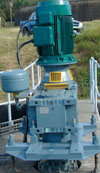 SEW Eurodrive EBD aerator drive at Nelspruit sewage works